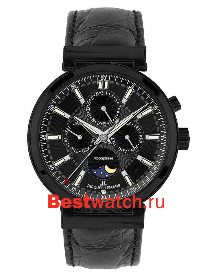 Часы Jacques Lemans Moonphase 1-1698C